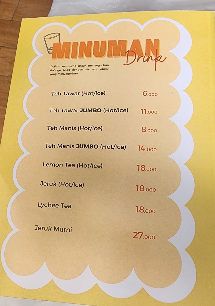 Kepiting Mangas Menu - Image 2